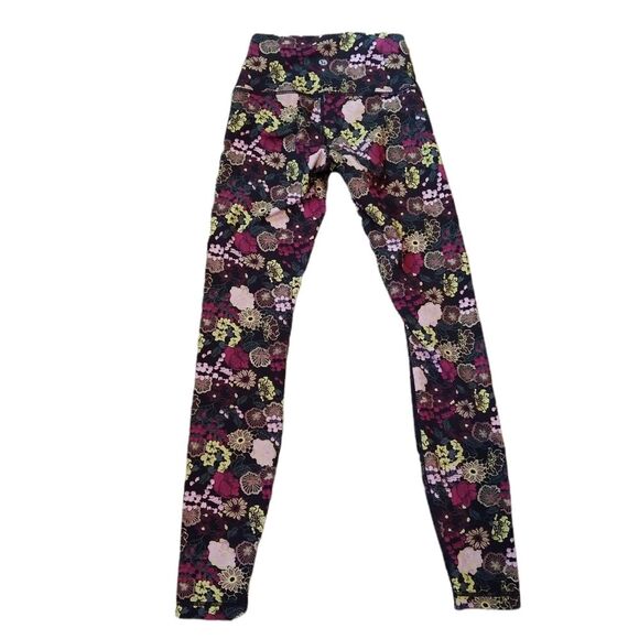 Lululemon Wunder Under Hi Rise Floral 28" Leggings Size 2 - Picture 6 of 15